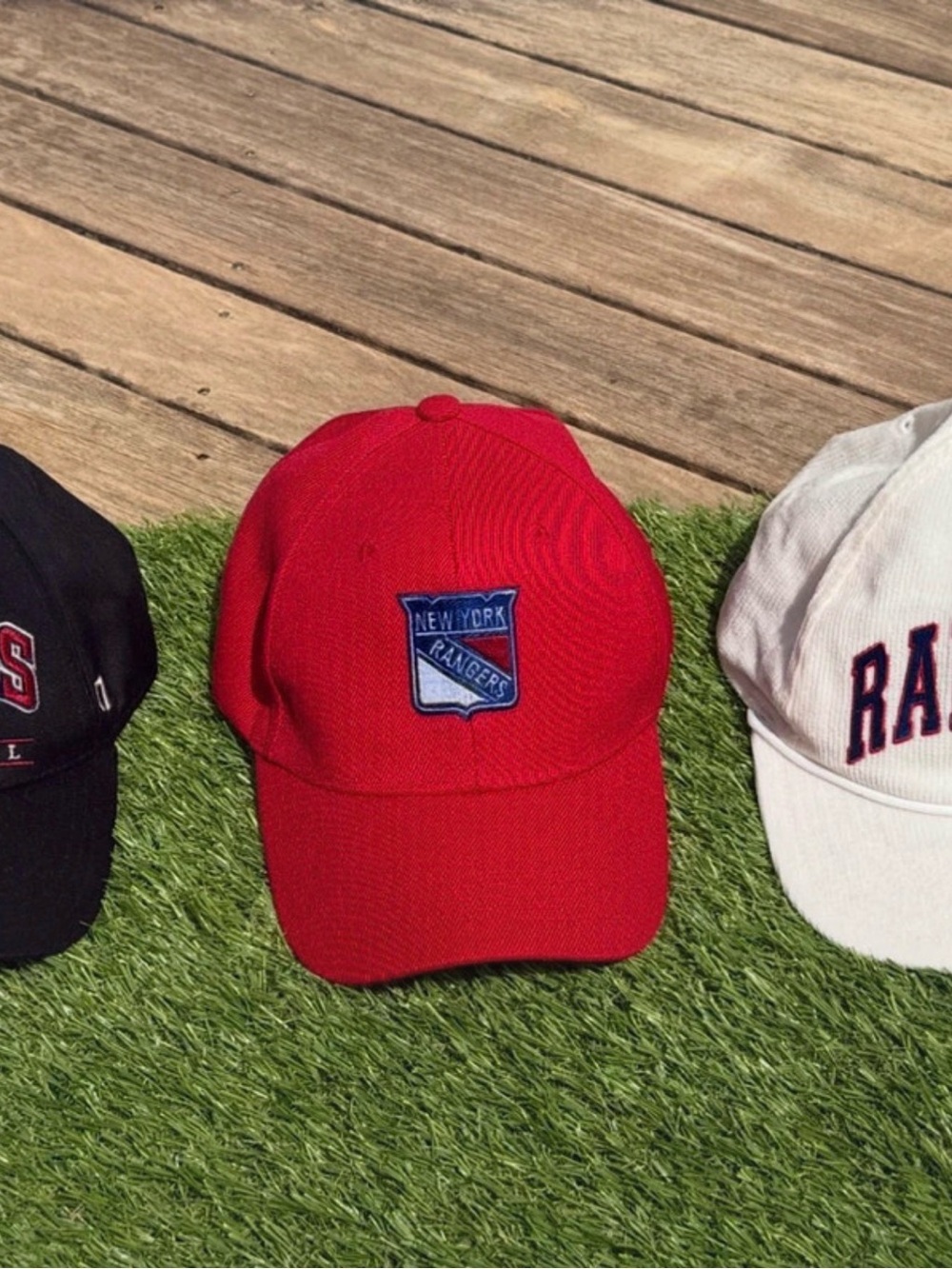 New York Rangers Red Baseball Cap